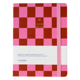 A-Journal - MY JOURNAL Schulplaner für 2026/2027 • Checkered Pink - ROSA ECK
