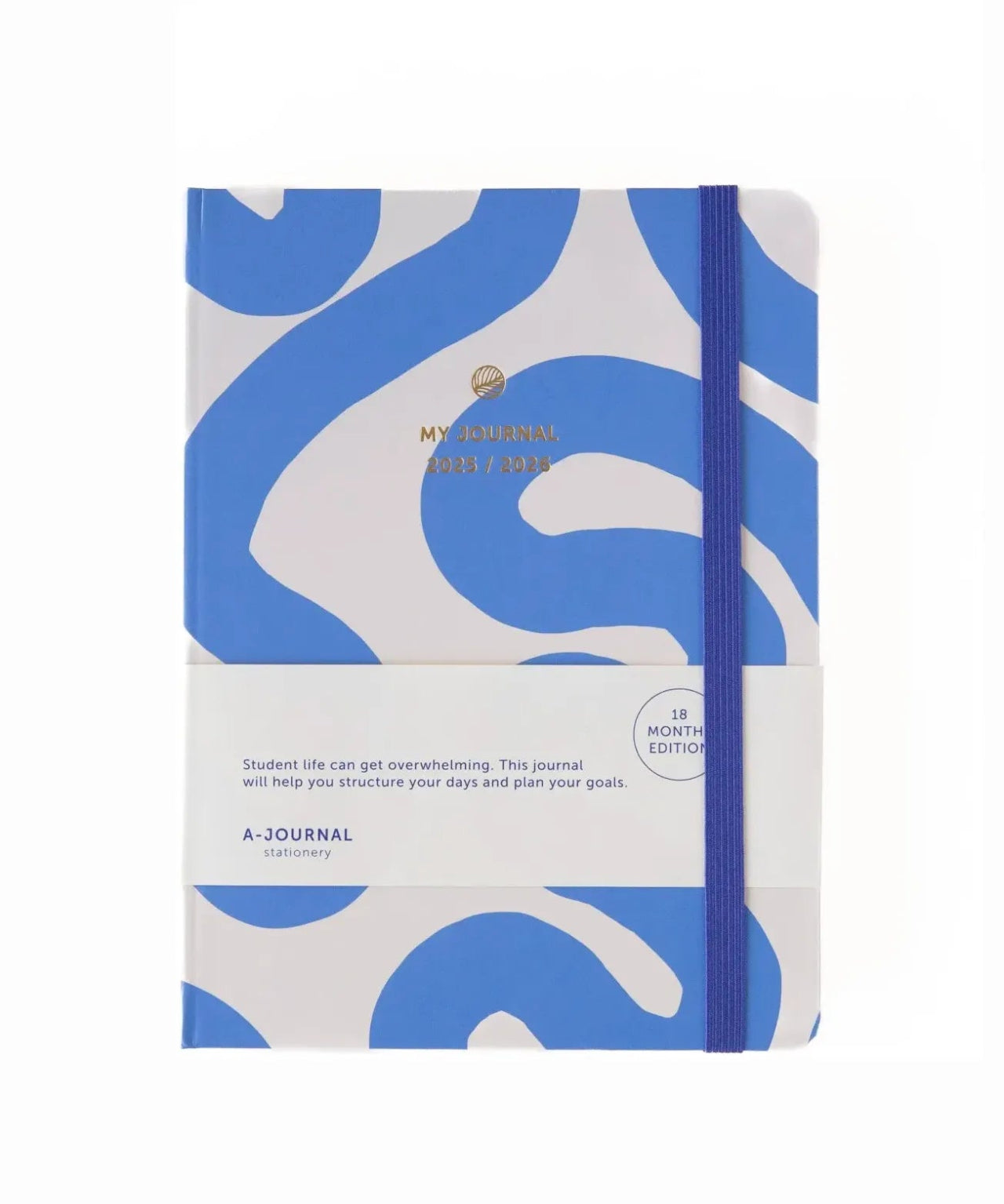 A - Journal - MY JOURNAL Schultagebuch (2025/2026) • Flow Blue - Notizbuch - ROSA ECK Concept Store