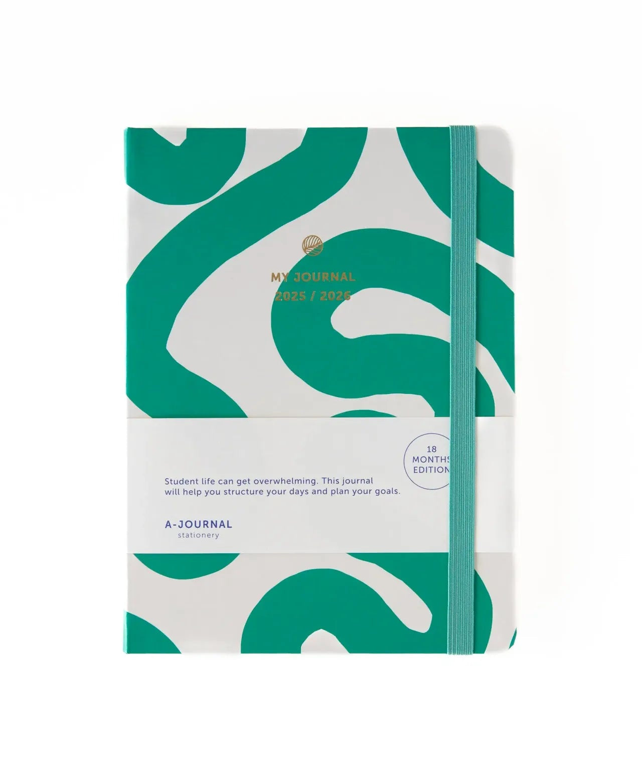 A - Journal - MY JOURNAL Schultagebuch (2025/2026) • Flow Emerald Green - Notizbuch - ROSA ECK Concept Store