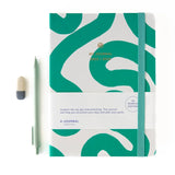 A - Journal - MY JOURNAL Schultagebuch (2025/2026) • Flow Emerald Green - Notizbuch - ROSA ECK Concept Store