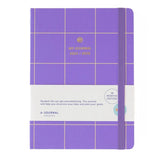 A - Journal - MY JOURNAL Schultagebuch (2025/2026) • Lilac Checkered - Notizbuch - ROSA ECK Concept Store