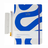 A - Journal - MY JOURNAL Schultagebuch A4 (2025/2026) • Flow Blue - Notizbuch - ROSA ECK Concept Store
