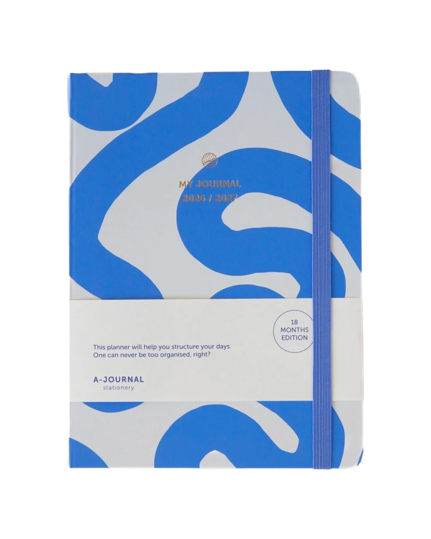 A-Journal - MY JOURNAL Tagebuch für 2026/2027 • Flow Blue - ROSA ECK