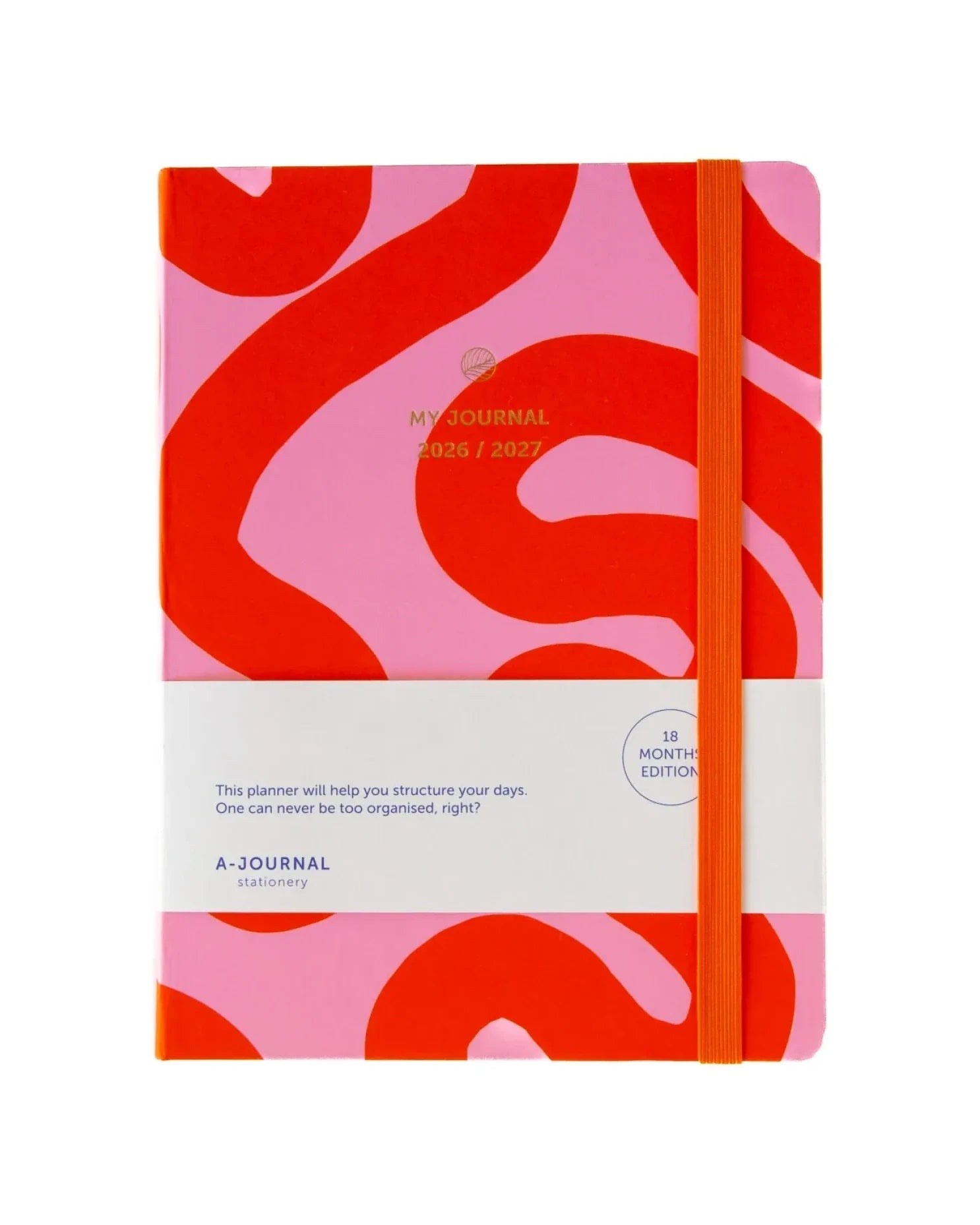 A-Journal - MY JOURNAL Tagebuch für 2026/2027 • Flow Pink - ROSA ECK