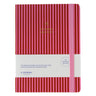 A-Journal - MY JOURNAL Tagebuch für 2026/2027 • Stripes Pink - ROSA ECK