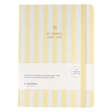 A-Journal - MY JOURNAL Tagebuch für 2026/2027 • Stripes Vanille - ROSA ECK