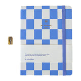 A-Journal - MY JOURNAL Tagebuch für 2027 • Blue Checkered - ROSA ECK