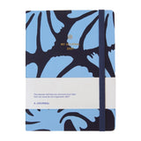 A-Journal - MY JOURNAL Tagebuch für 2027 • Floral Dark Blue/Light Blue - ROSA ECK