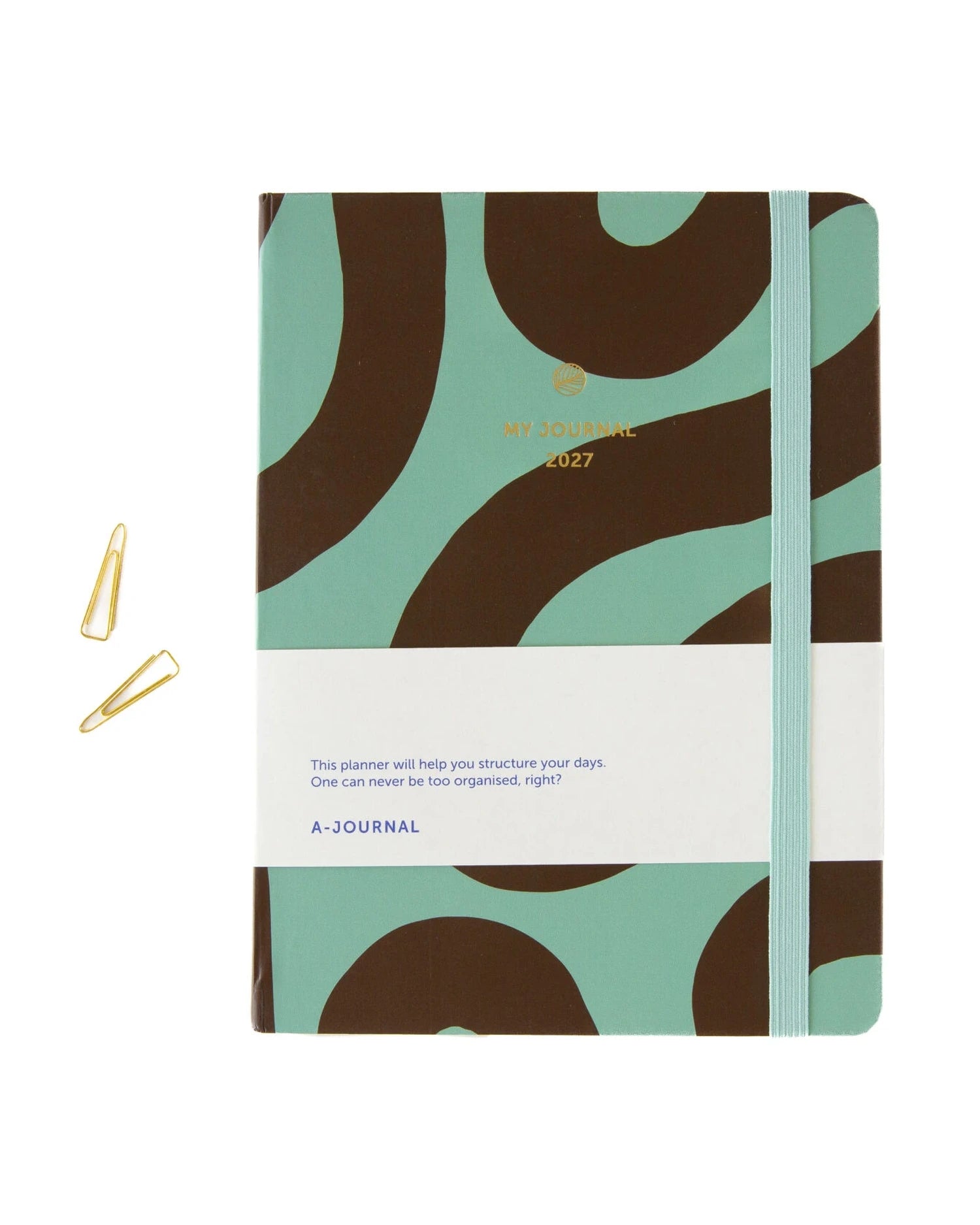 A-Journal - MY JOURNAL Tagebuch für 2027 • Flow Chocolate Mint Green - ROSA ECK