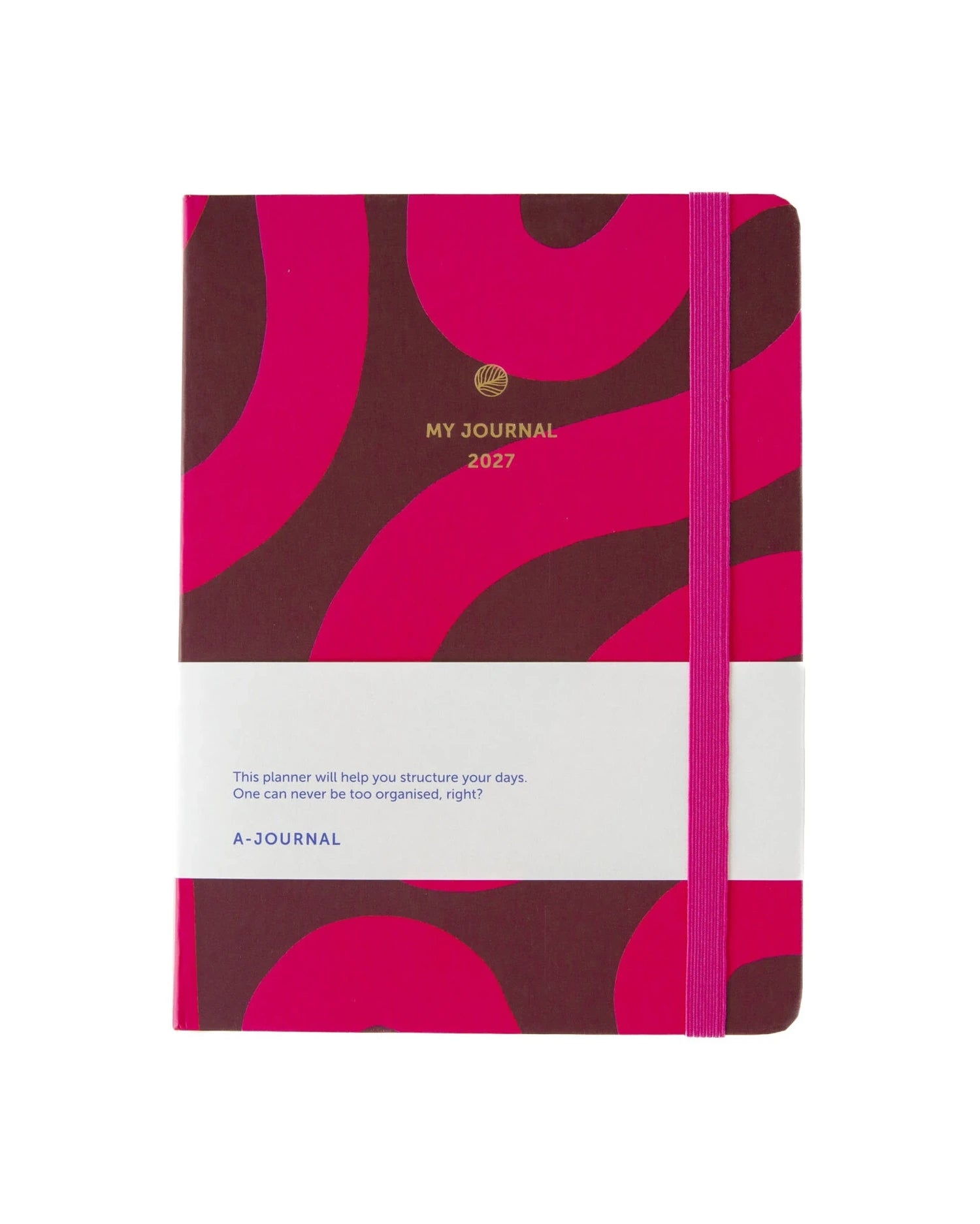A-Journal - MY JOURNAL Tagebuch für 2027 • Flow Fuchsia Pink - ROSA ECK