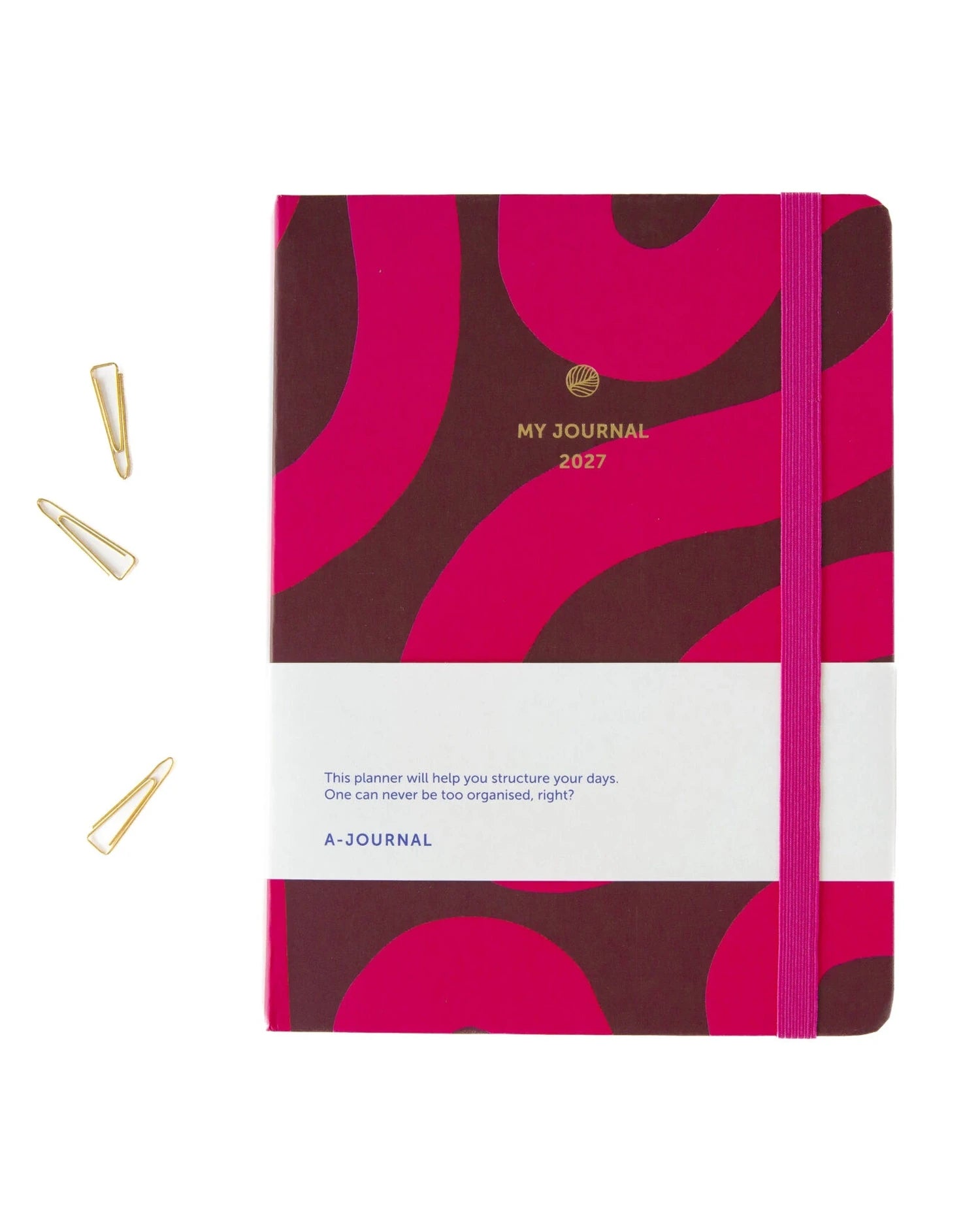 A-Journal - MY JOURNAL Tagebuch für 2027 • Flow Fuchsia Pink - ROSA ECK