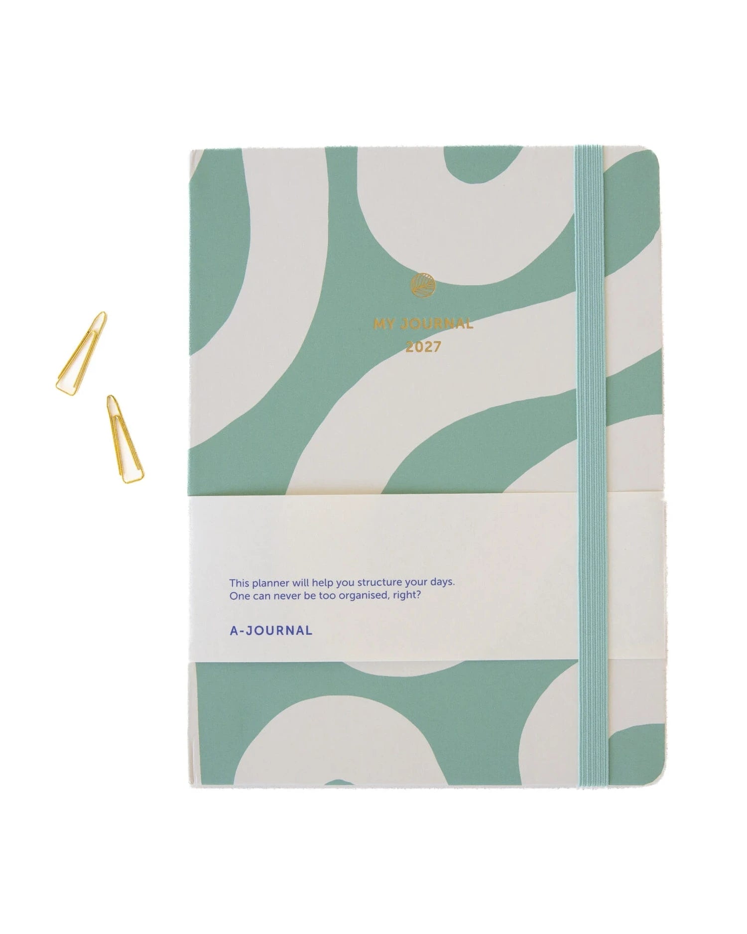 A-Journal - MY JOURNAL Tagebuch für 2027 • Flow Mint Green - ROSA ECK