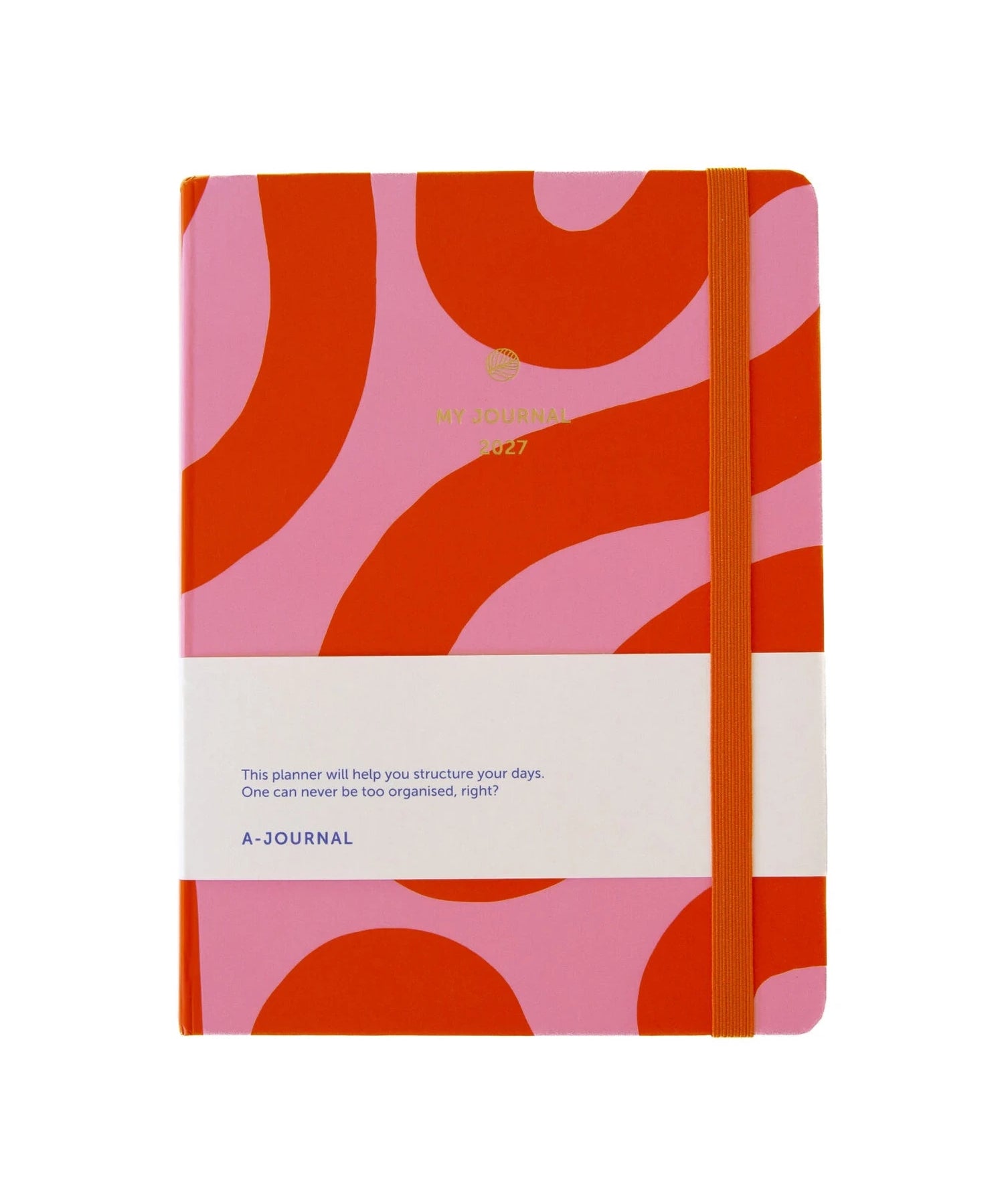 A-Journal - MY JOURNAL Tagebuch für 2027 • Flow Pink Red - ROSA ECK