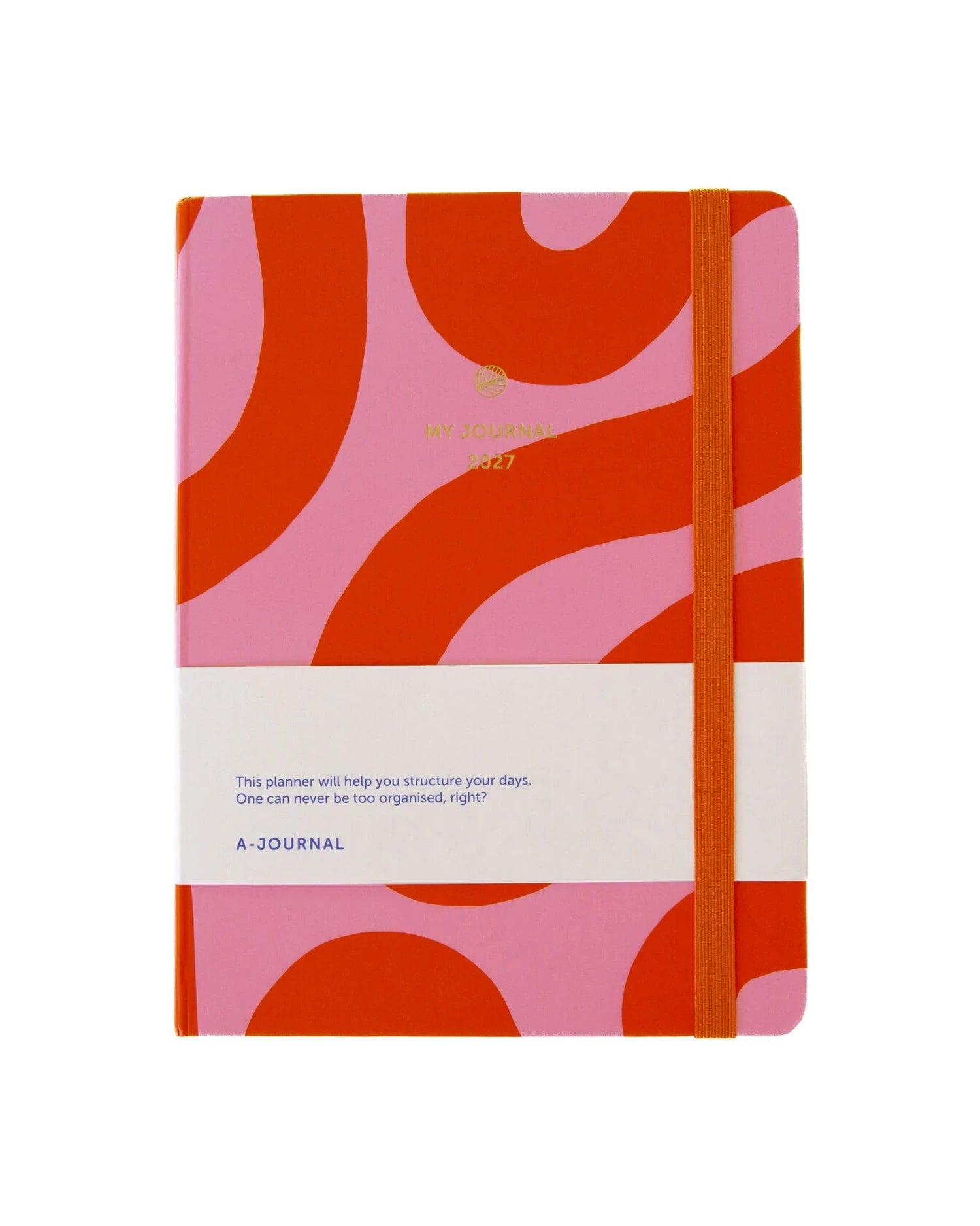 A-Journal - MY JOURNAL Tagebuch für 2027 • Flow Pink Red - ROSA ECK