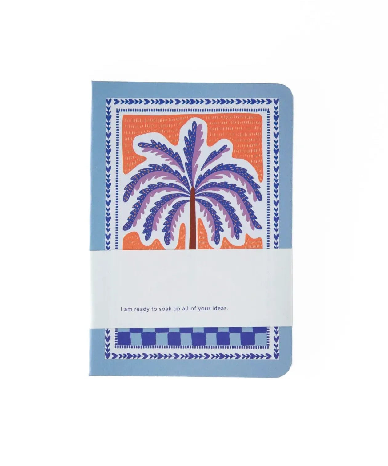 A - Journal - NOTES Kleines Notizbuch (A6) • Palmtree - Notizbuch - ROSA ECK Concept Store