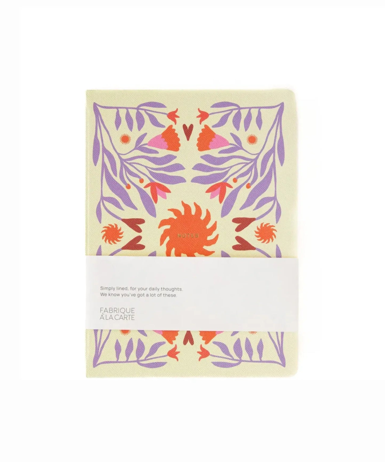 A - Journal - NOTES Kleines Notizbuch • Sun Beige Lavender - Notizbuch - ROSA ECK Concept Store
