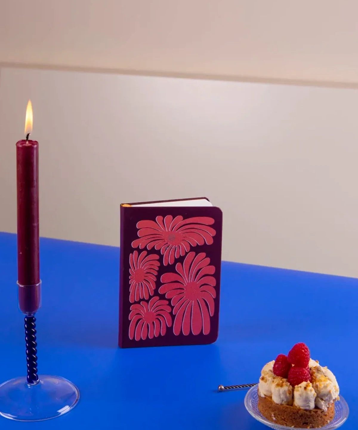 A - Journal - NOTES Kleines Taschennotizbuch (A6) • Coral Flowers - Notizbuch - ROSA ECK