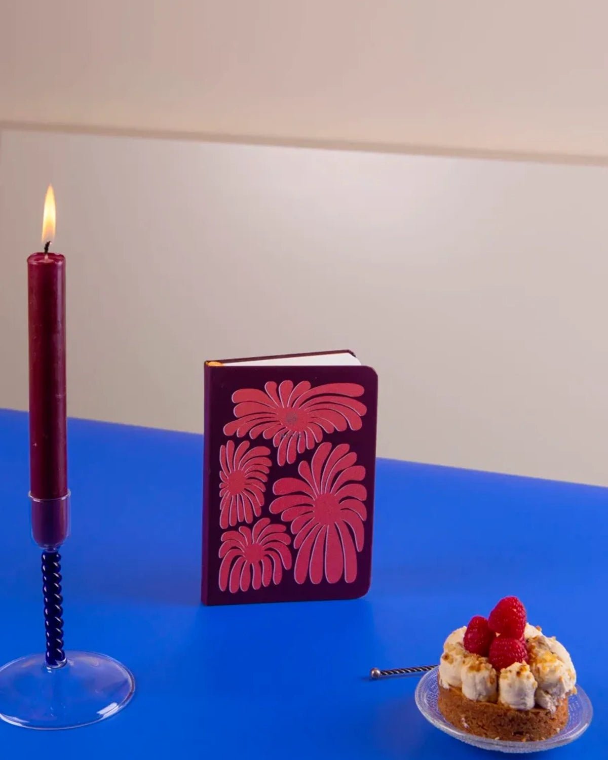 A - Journal - NOTES Kleines Taschennotizbuch (A6) • Coral Flowers - Notizbuch - ROSA ECK