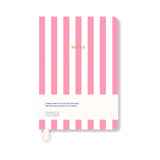 A - Journal - NOTES Mini - Notizbuch (A7) • Striped Pink - Notizbuch - ROSA ECK