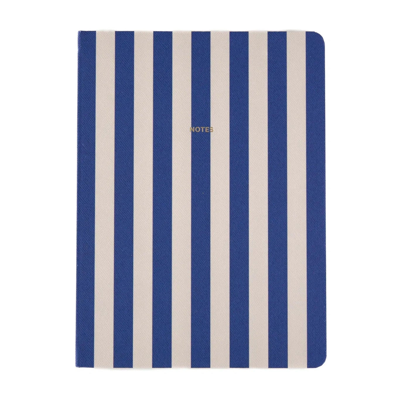 A - Journal - NOTES Notizbuch (A5) • Stripes Dark Blue - ROSA ECK