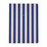 A - Journal - NOTES Notizbuch (A5) • Stripes Dark Blue - ROSA ECK