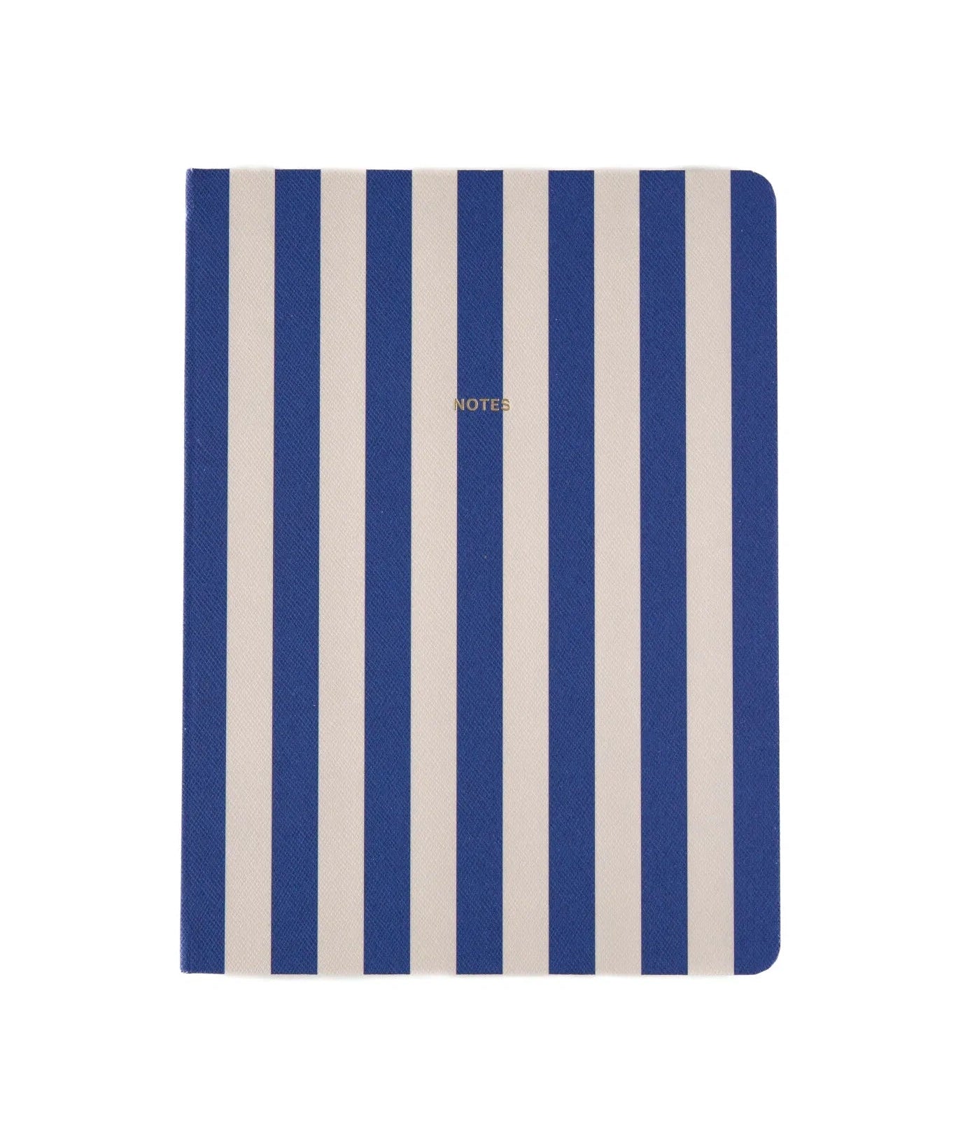 A - Journal - NOTES Notizbuch (A5) • Stripes Dark Blue - ROSA ECK