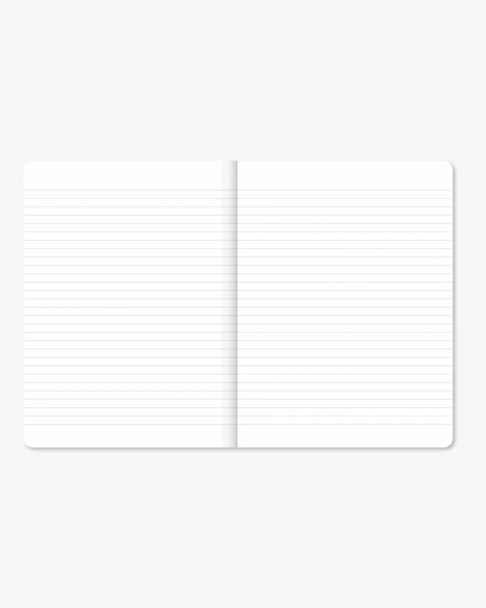 A - Journal - NOTES Notizbuch (A5) • Stripes Lavender - ROSA ECK