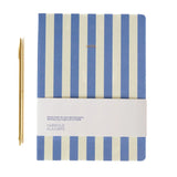A - Journal - NOTES Notizbuch (A5) • Stripes Lavender - ROSA ECK