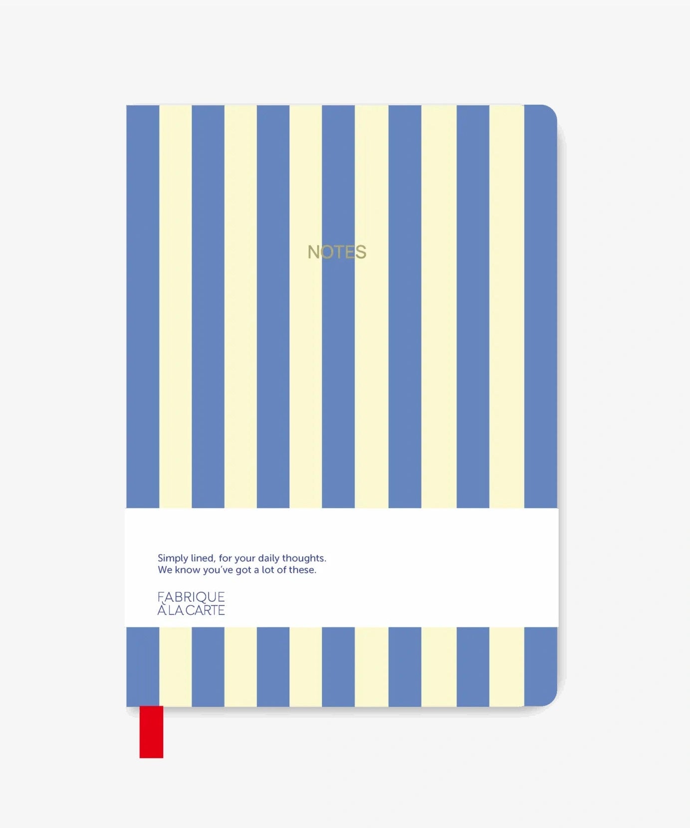 A - Journal - NOTES Notizbuch (A5) • Stripes Lavender - ROSA ECK