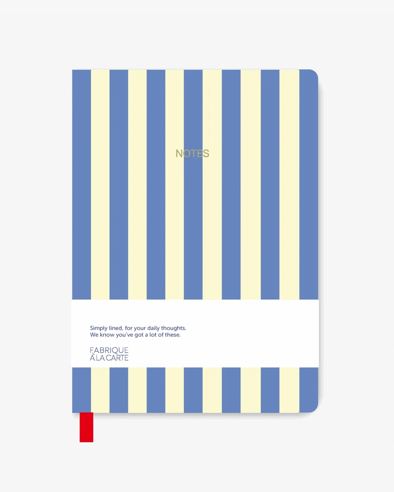 A - Journal - NOTES Notizbuch (A5) • Stripes Lavender - ROSA ECK