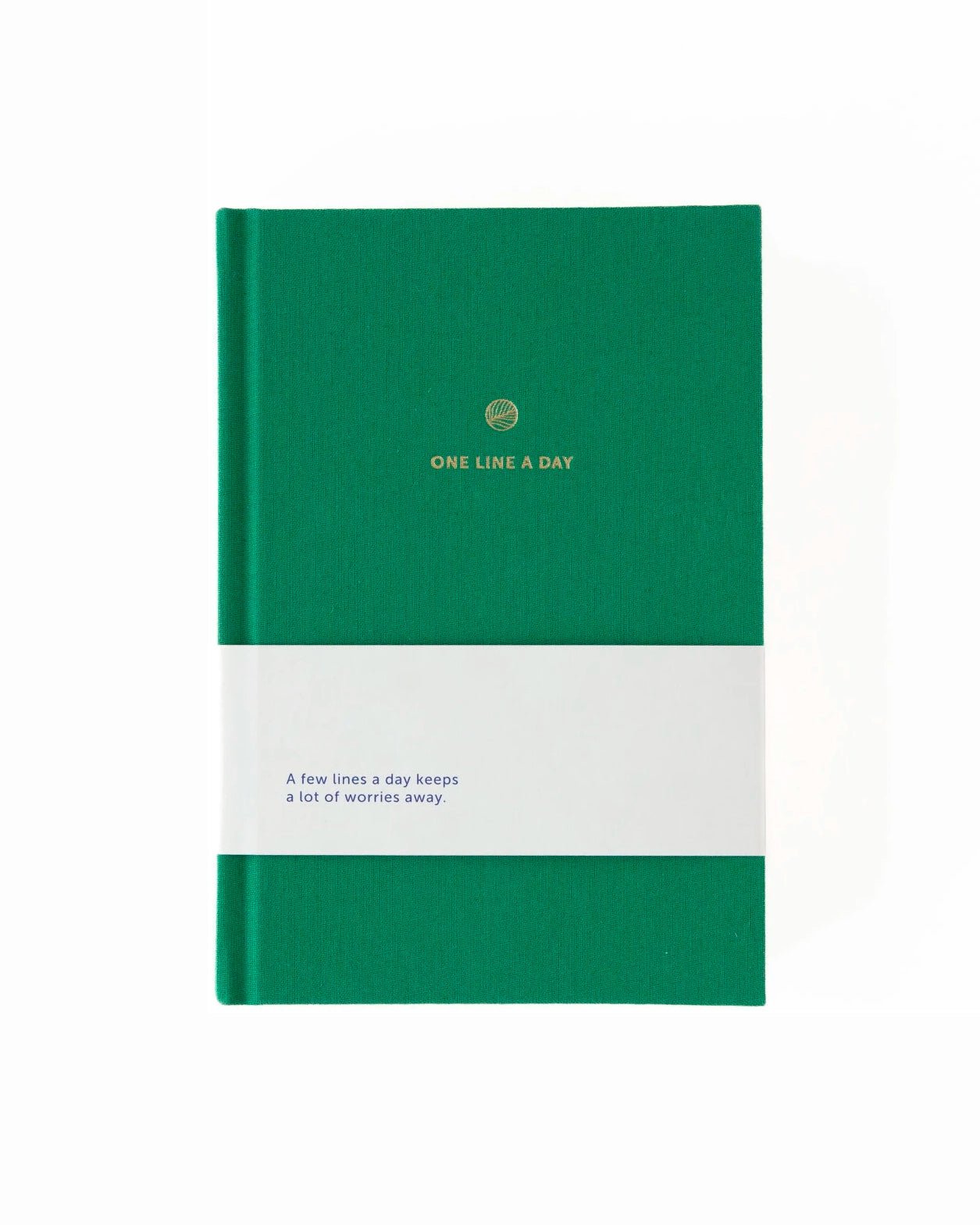 A - Journal - ONE LINE A DAY 5 - Jahres - Tagebuch • Linen Emerald - Tagebuch - ROSA ECK