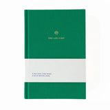 A - Journal - ONE LINE A DAY 5 - Jahres - Tagebuch • Linen Emerald - Tagebuch - ROSA ECK