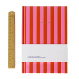 A - Journal - ONE LINE A DAY Tagebuch • Stripes Pink Red - ROSA ECK