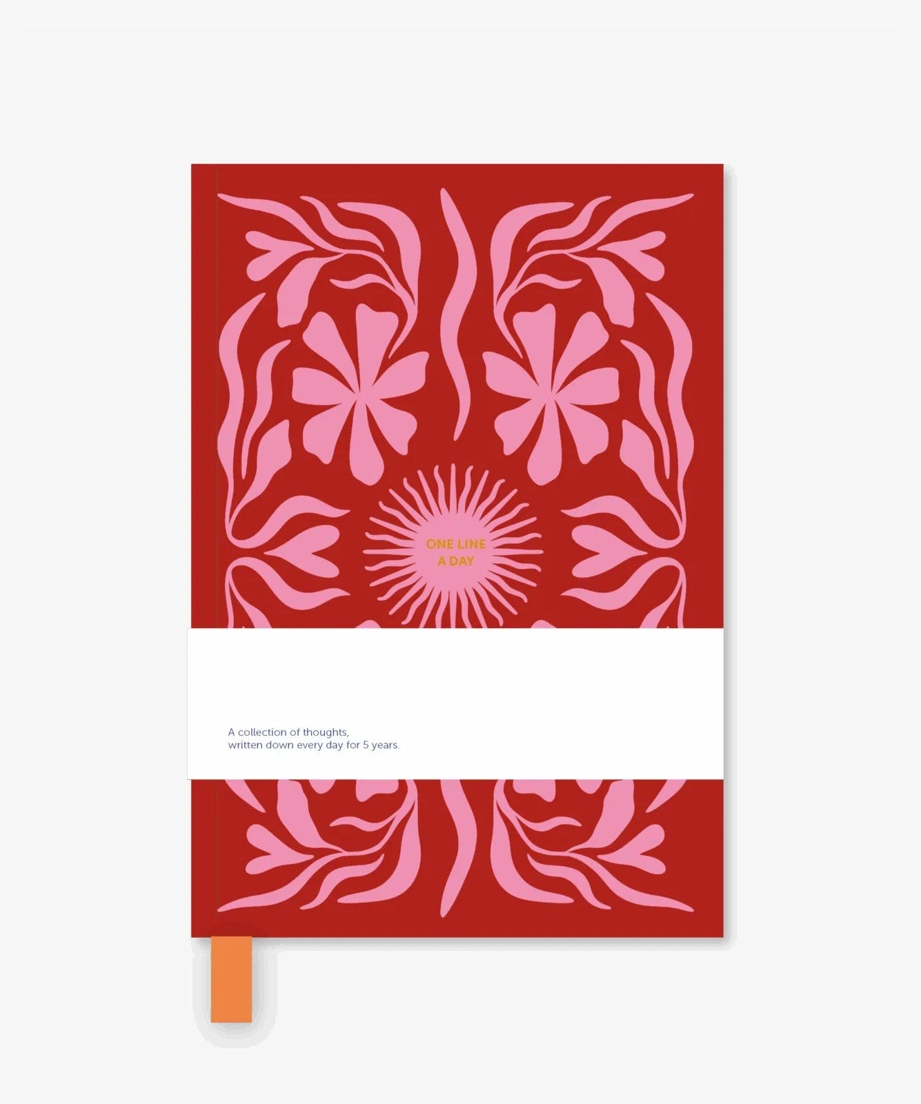 A - Journal - ONE LINE A DAY Tagebuch • Sun Flow Pink - ROSA ECK