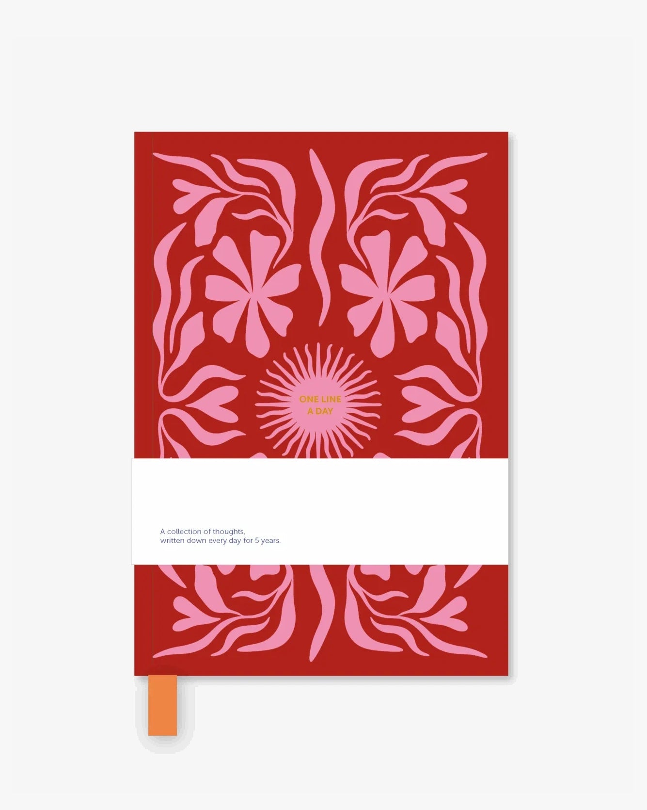 A - Journal - ONE LINE A DAY Tagebuch • Sun Flow Pink - ROSA ECK