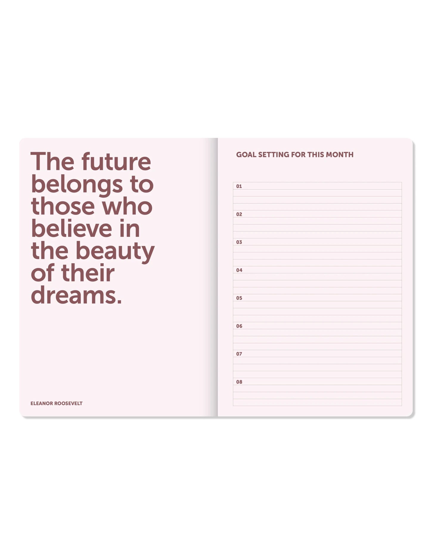 A-Journal - ORGANISER Terminplaner mit Spiralbindung (2027) • Bordeaux Pink - ROSA ECK