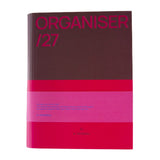 A-Journal - ORGANISER Terminplaner mit Spiralbindung (2027) • Bordeaux Pink - ROSA ECK