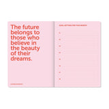 A-Journal - ORGANISER Terminplaner mit Spiralbindung (2027) • Pink Red - ROSA ECK