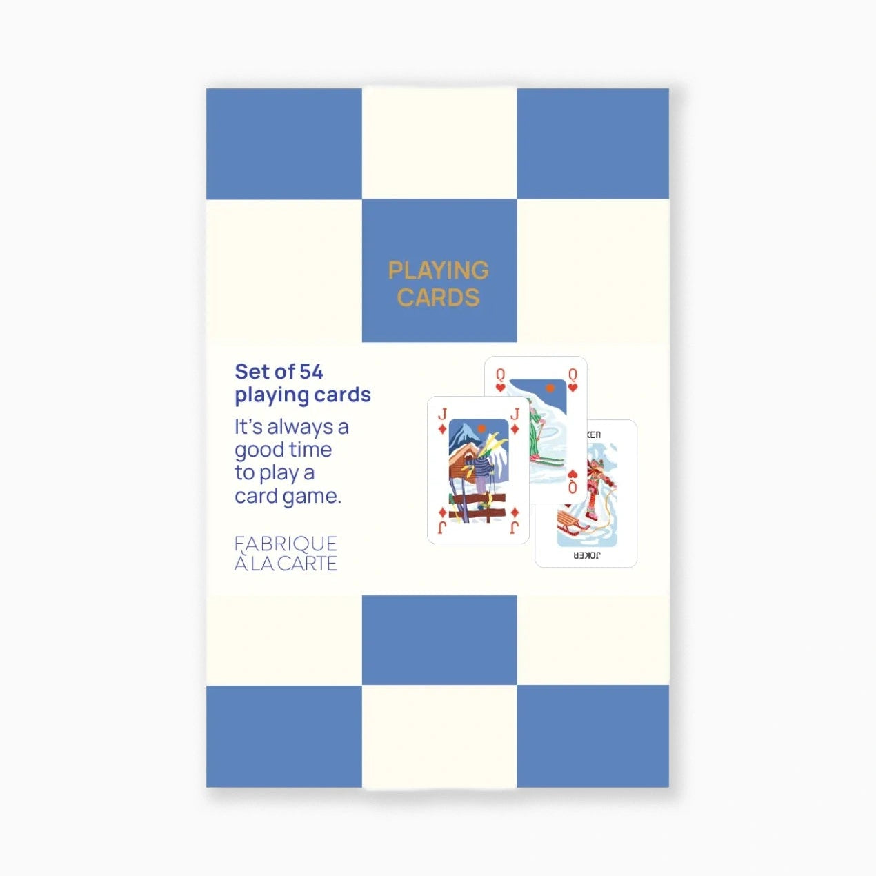 A - Journal - PLAYING CARDS Spielkarten • Winter - Edition - Spielkarten - ROSA ECK