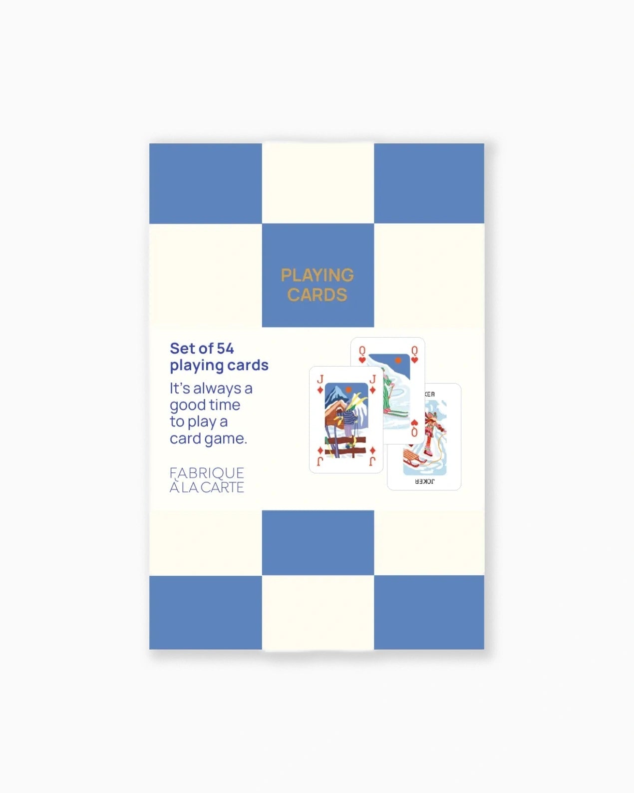 A - Journal - PLAYING CARDS Spielkarten • Winter - Edition - Spielkarten - ROSA ECK