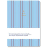 RECIPE JOURNAL Großes Rezeptbuch (A4) • Blau Gestreift
