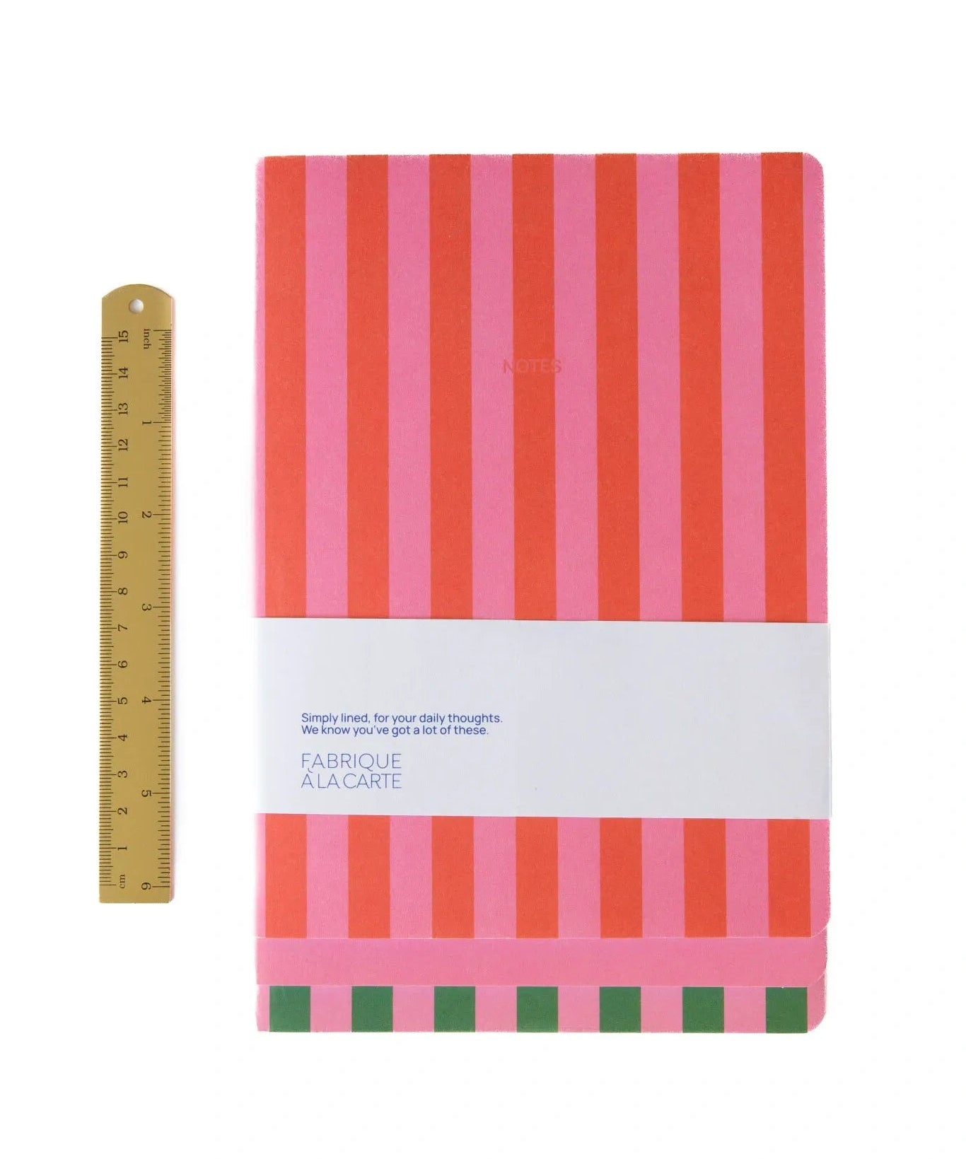 A - Journal - Softcover Notizheft (3er - Set) - ROSA ECK