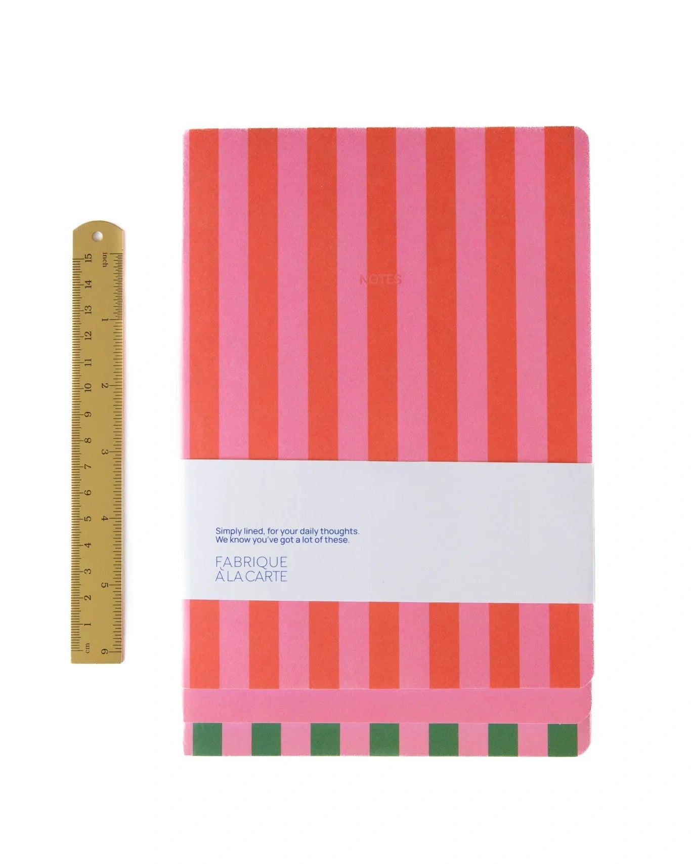 A - Journal - Softcover Notizheft (3er - Set) - ROSA ECK
