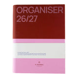 ORGANISER Terminplaner mit Spiralbidung (2026/2027) • Pink
