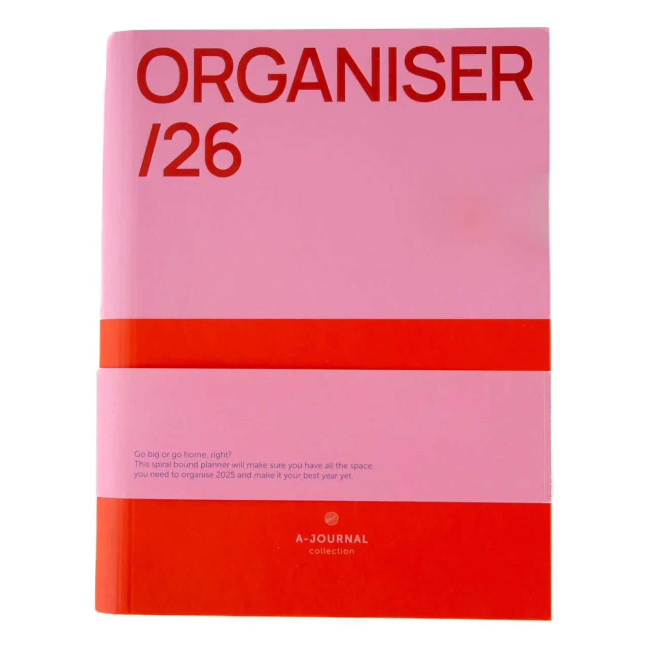 A - Journal - SPIRAL ORGANISER 2026 Terminplaner • Pink Red - Terminplaner - ROSA ECK Concept Store