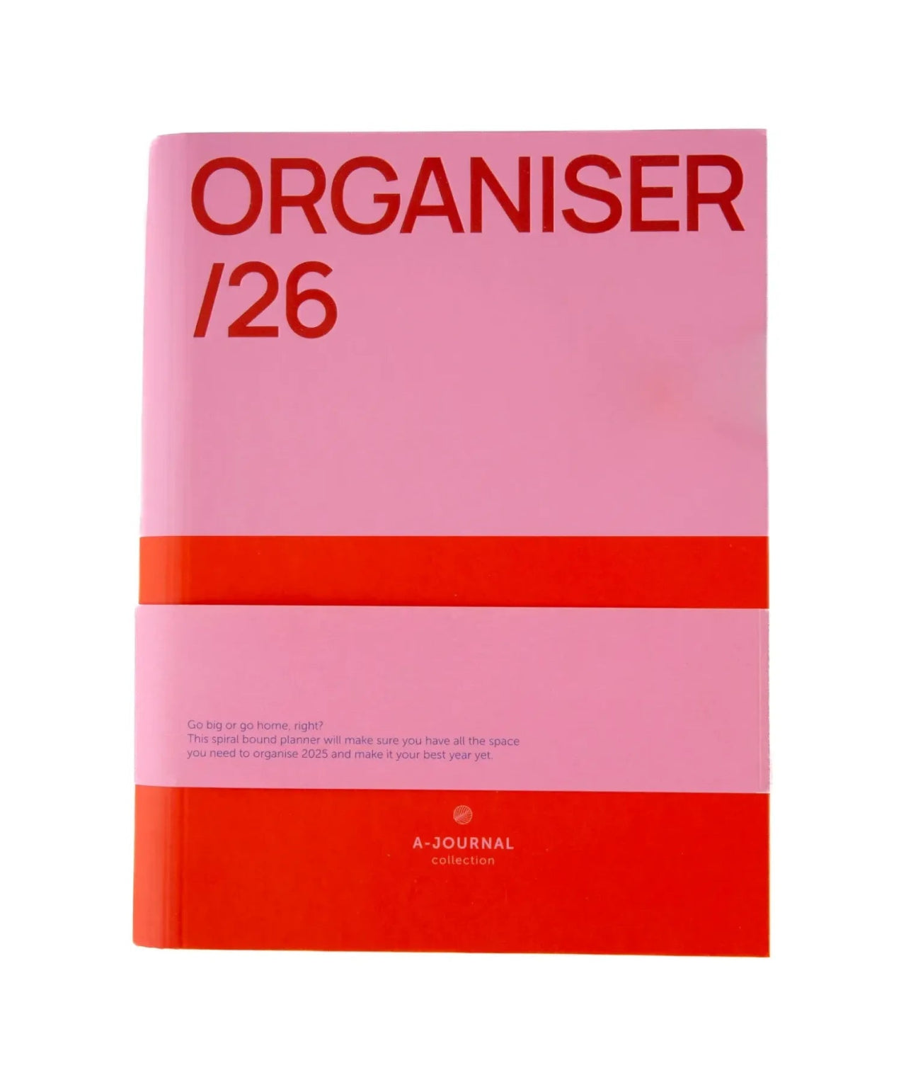 A - Journal - SPIRAL ORGANISER 2026 Terminplaner • Pink Red - Terminplaner - ROSA ECK Concept Store
