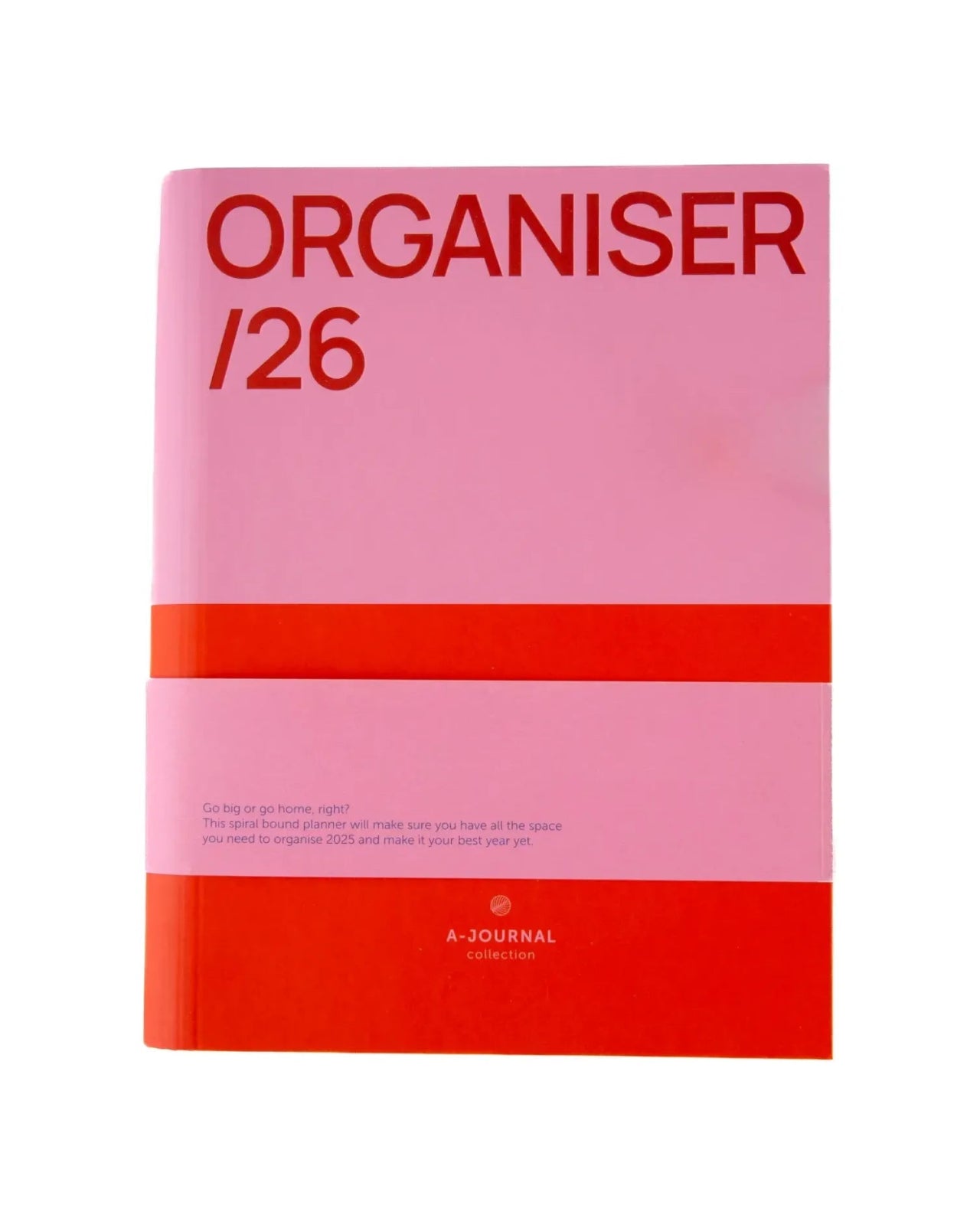 A - Journal - SPIRAL ORGANISER 2026 Terminplaner • Pink Red - Terminplaner - ROSA ECK Concept Store