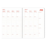 A - Journal - SPIRAL ORGANISER 2026 Terminplaner • Pink Red - Terminplaner - ROSA ECK Concept Store