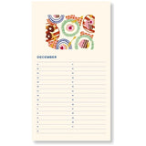 A - Journal Stationery - BIRTHDAY CALENDER Geburtstagskalender | Sun Pink - Kalender - ROSA ECK - Fabrique à la carte, Rot, Sonne