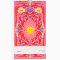 A - Journal Stationery - BIRTHDAY CALENDER Geburtstagskalender | Sun Pink - Kalender - ROSA ECK - Fabrique à la carte, Rot, Sonne